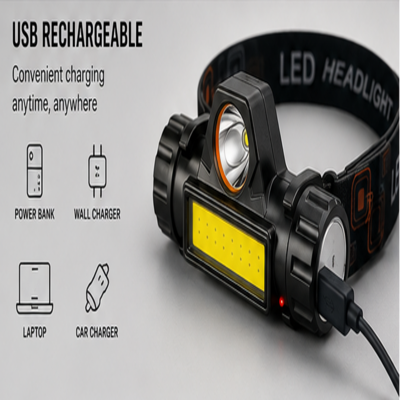 Lemkoff Gear NightTrek™ Magnetic LED Headlamp — image 4