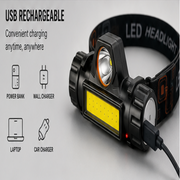 Lemkoff Gear NightTrek™ Magnetic LED Headlamp