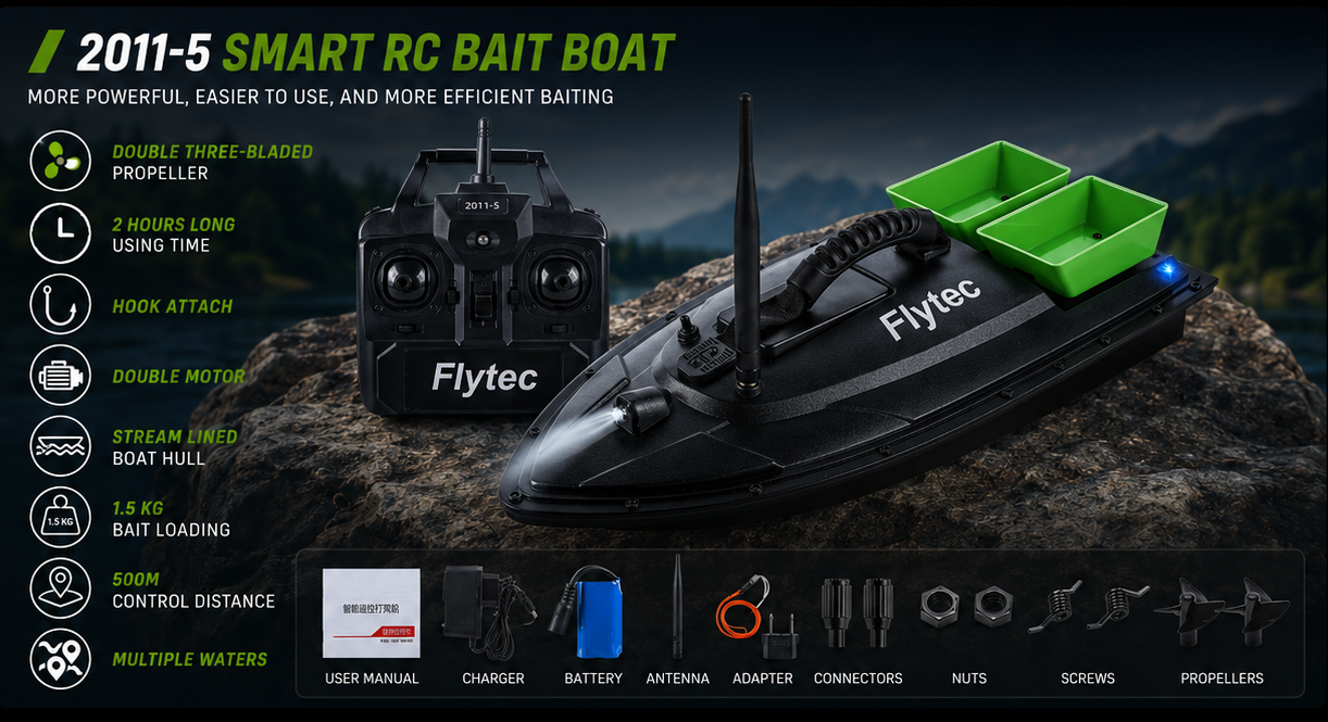 Lemkoff Gear AquaPilot™ 500M Smart Bait Boat — image 4