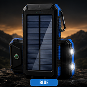 Die Venturio 80000mAh Solar Power Bank – Outdoor Ladegerät mit Kompass & LED