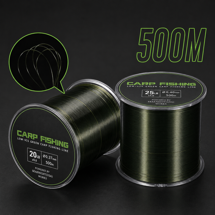 Lemkoff Gear Stealth-Carp™ 500M Nylon Fishing Line