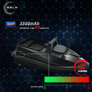 Lemkoff Gear StealthPilot™ 500M RC Bait Boat with Cruise Control