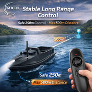 Lemkoff Gear StealthPilot™ 500M RC Bait Boat with Cruise Control