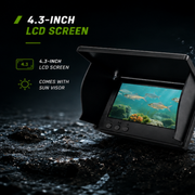 Lemkoff Gear AquaVision™ 4.3" Underwater Fish Finder Camera