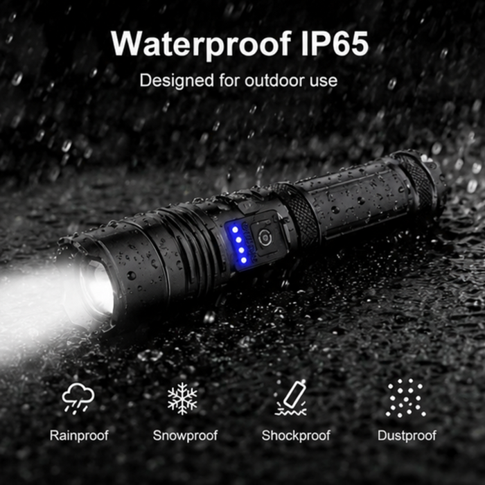 Lemkoff Gear X-73 Tactical LED Flashlight & Power Bank