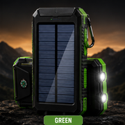 Die Venturio 80000mAh Solar Power Bank – Outdoor Ladegerät mit Kompass & LED