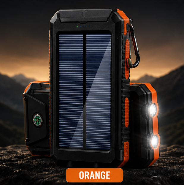 Die Venturio 80000mAh Solar Power Bank – Outdoor Ladegerät mit Kompass & LED — image 7